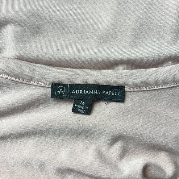 Adrianna Papell Metal Trim Tank Top Sz:M - Picture 9 of 9